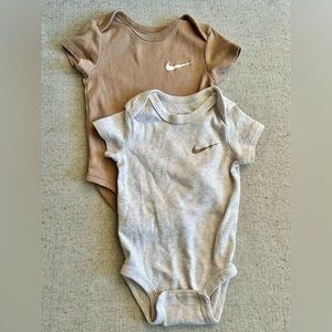 🦋(2) Nike Infant Onesies